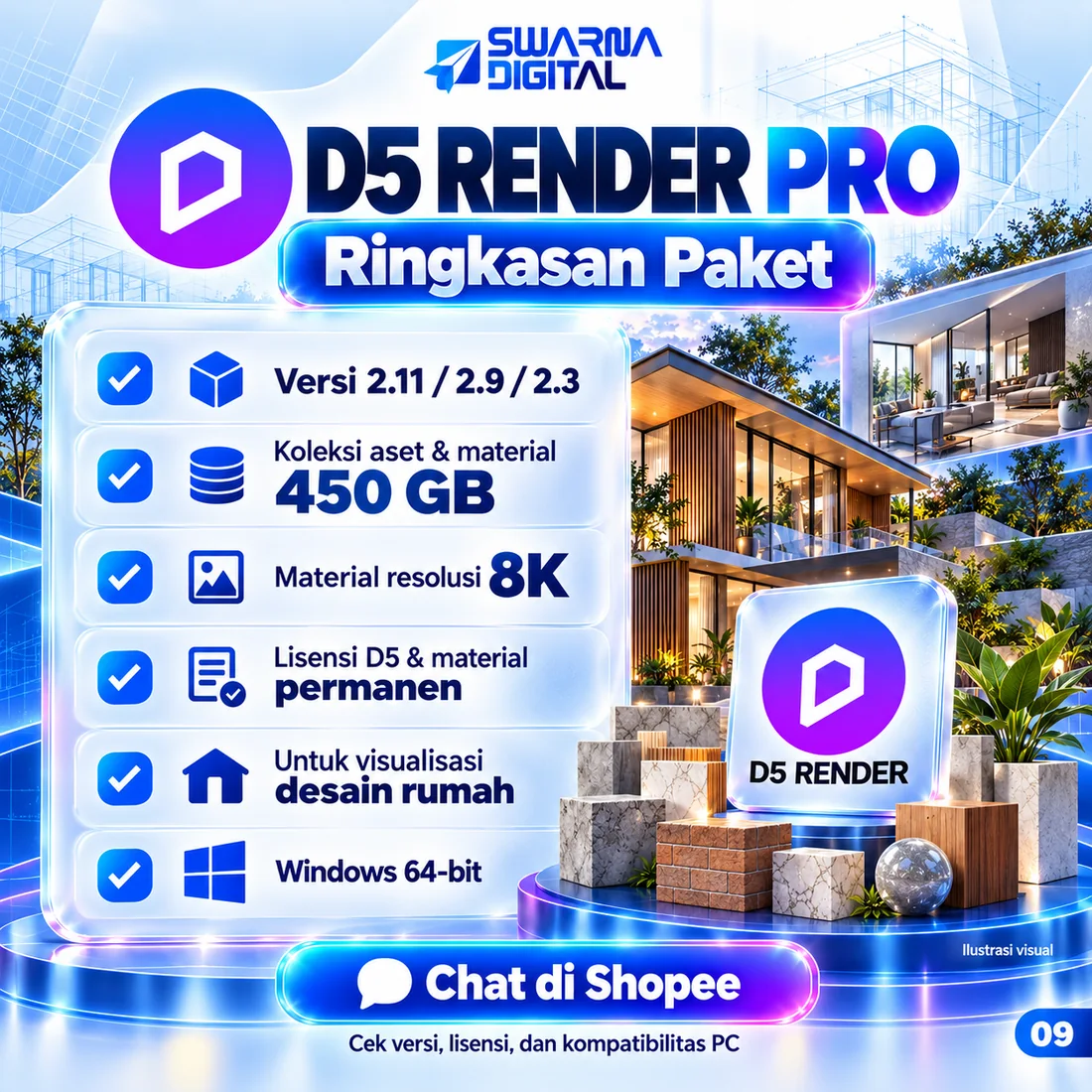 Paket D5 Render